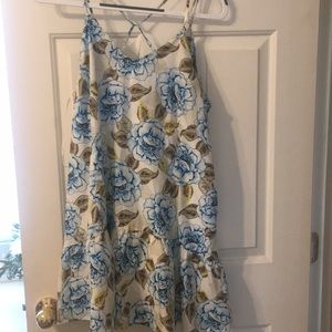 Flower patterned dress